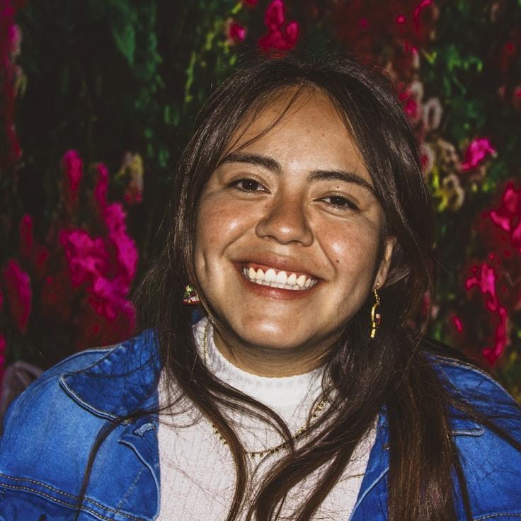 Portrait of Nova Rossi, group coordinator and fusion cooking expert